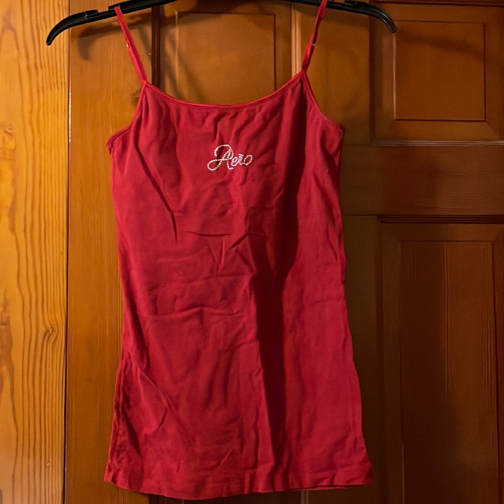 Red Aero Tank